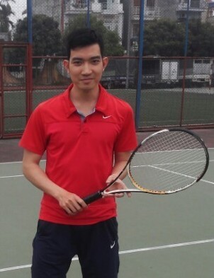thầy dạy tennis có chứng chỉ Đỗ Quốc Vương